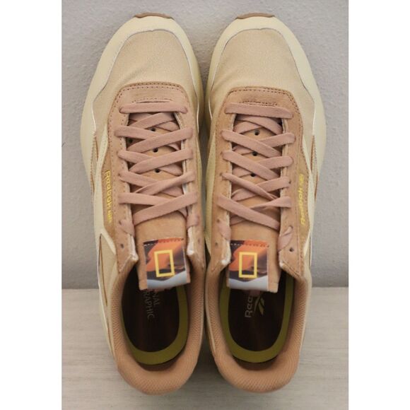 Reebok GY1195 Men's Sz 12 Brown/Gold Classic Legacy AZ National Geographic Shoes - Picture 2 of 14